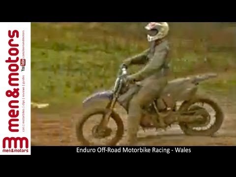 Enduro Off-Road Motorbike Racing - Wales