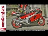 Second-Hand Motorcycle Comparison: Kawasaki ZXR 750 vs Yamaha FZR 1000 vs Honda CBR 900 Fireblade