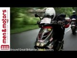 Around Great Britain on 50cc Scooters