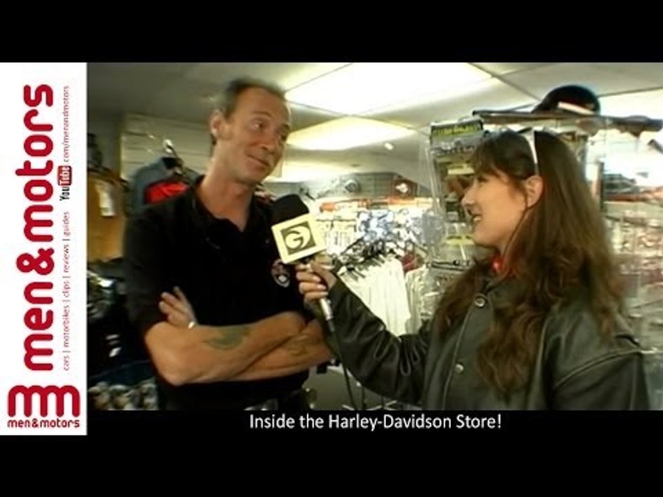 Inside The Harley-Davidson Store!