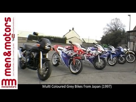 Multi Coloured Grey Import Bikes From Japan (1997)