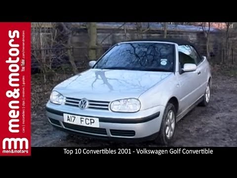 Top 10 Convertibles 2001 - Volkswagen Golf Convertible