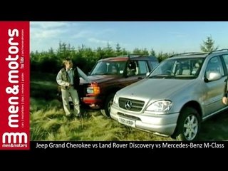 Download Video: Jeep Grand Cherokee vs Land Rover Discovery vs Mercedes-Benz M-Class Comparison