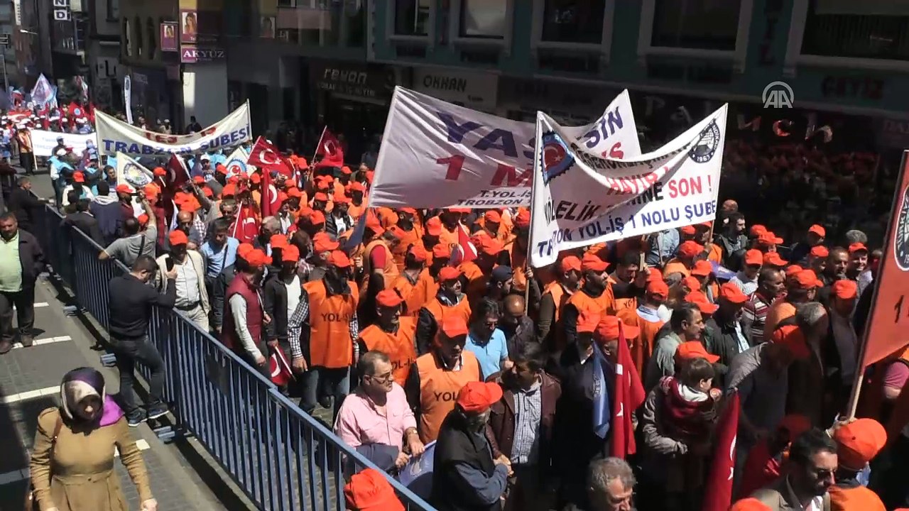 1 Mayıs Emek ve Dayanışma Günü - TRABZON