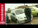 City Cars: VW Polo vs Toyota Yaris vs Vauxhall Corsa (2001)