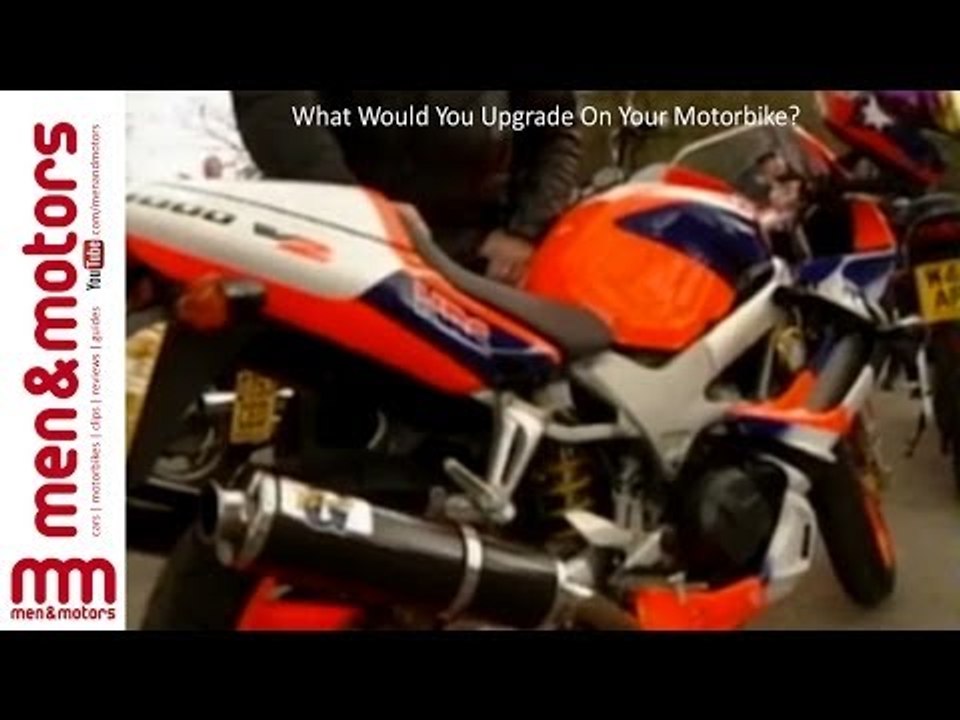 What Would You Upgrade On Your Motorbike?