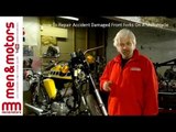 How To Replace Accident Damaged Front Forks On A Motorcycle
