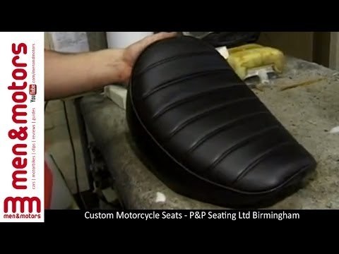 Custom Motorcycle Seats - P&P Seating Ltd Birmingham