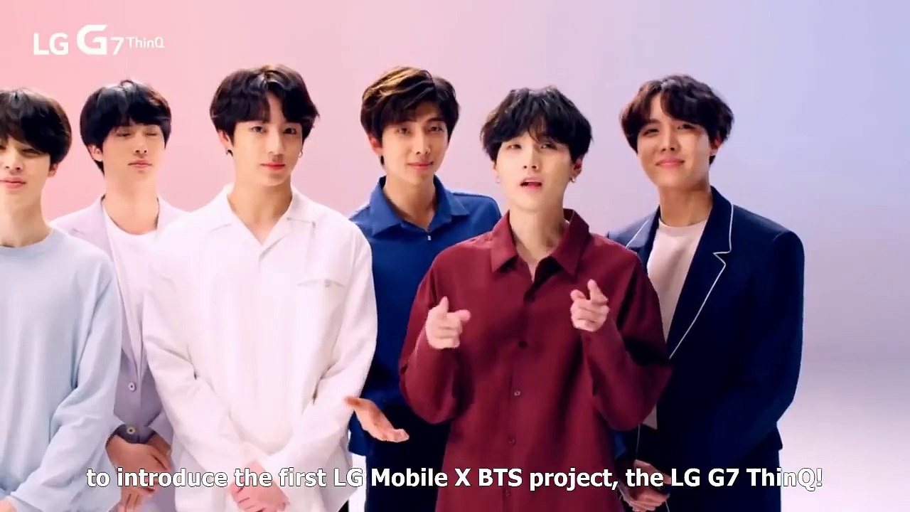 [ENG SUB] BTS Making Movies Magazine Greeting LG (방탄소년단) 防弾少年团