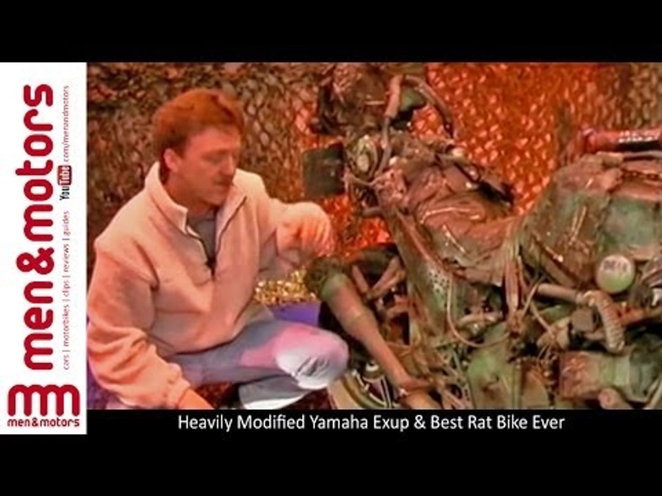 Heavily Modified Yamaha Exup & Best Rat Bike Ever