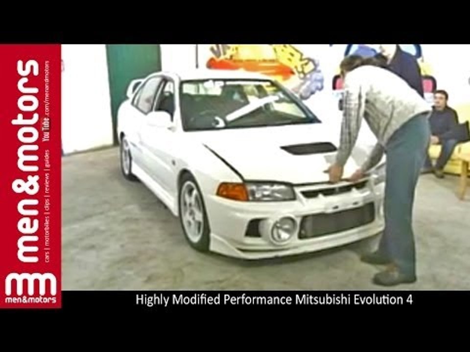 Highly Modified Performance Mitsubishi Evolution 4