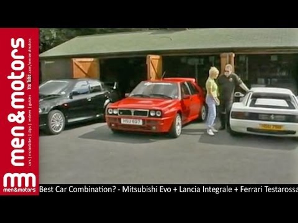 Best Car Combination? - Mitsubishi Evo + Lancia Integrale + Ferrari Testarossa