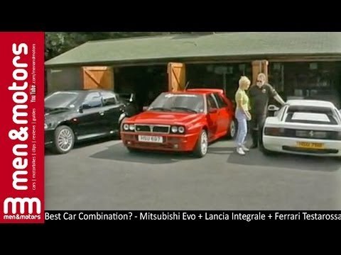 Best Car Combination? - Mitsubishi Evo + Lancia Integrale + Ferrari Testarossa