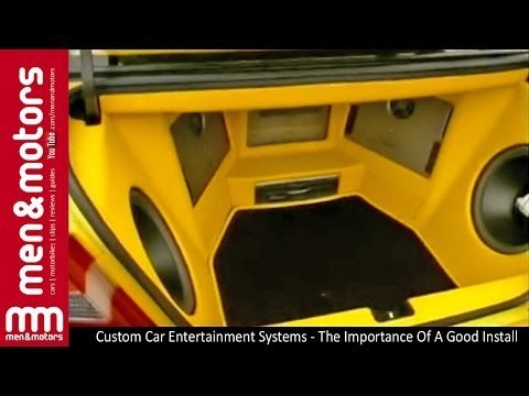 Custom Car Entertainment Systems - The Importance Of A Good Install