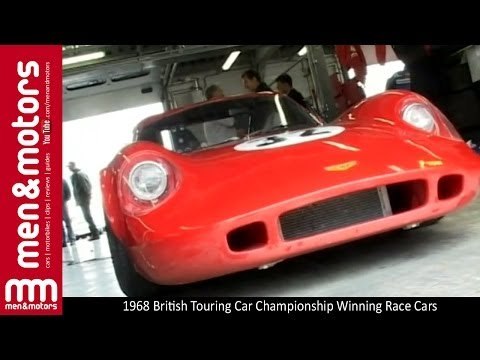 1968 British Touring Car Championship Winning Race Cars