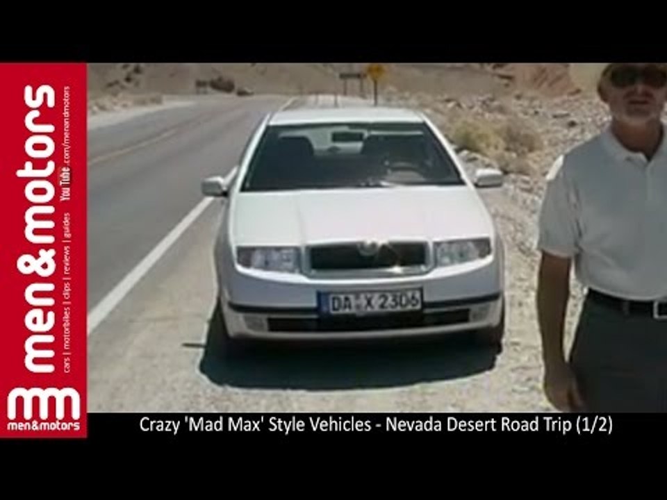 Crazy 'Mad Max' Style Vehicles - Nevada Desert Road Trip (2/2)