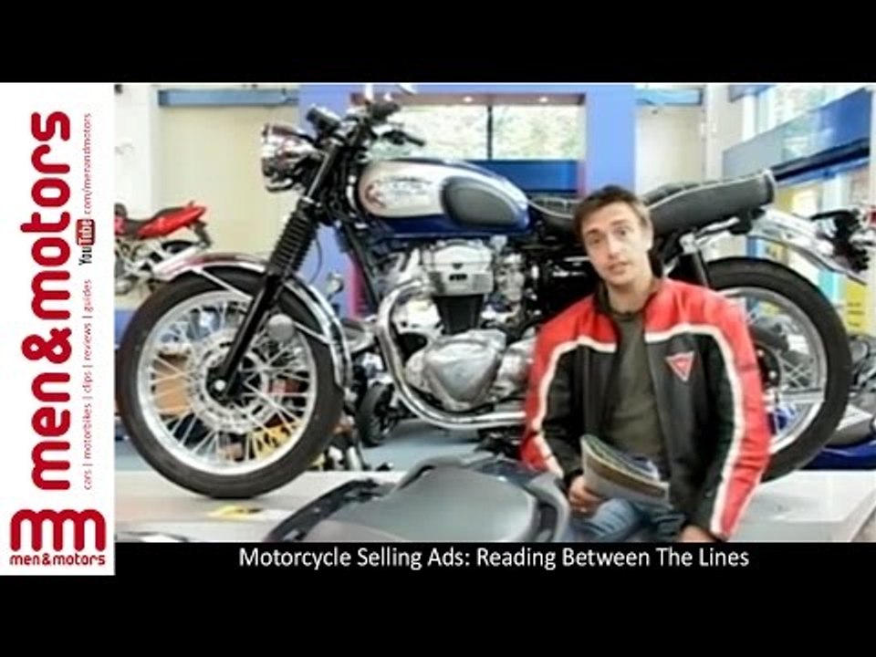 Motorcycle Selling Ads: Reading Between The Lines