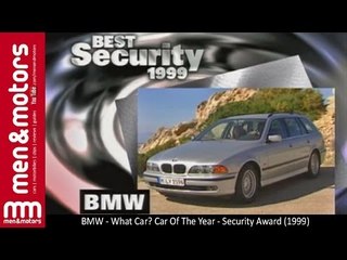 BMW - What Car? Car Of The Year - Security Award (1999)