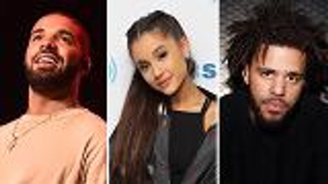Drake Stays Atop Hot 100, Ariana Grande & J. Cole Debut in Top 10 | Billboard News