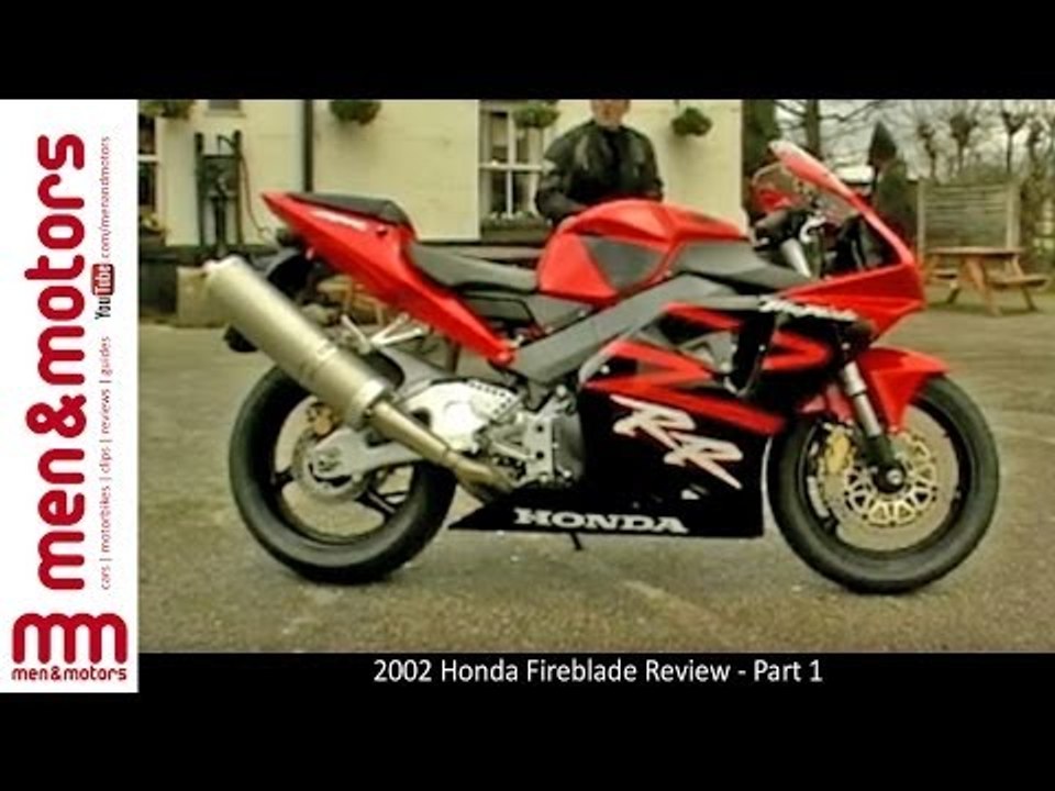 2002 Honda Fireblade Review - Part 1
