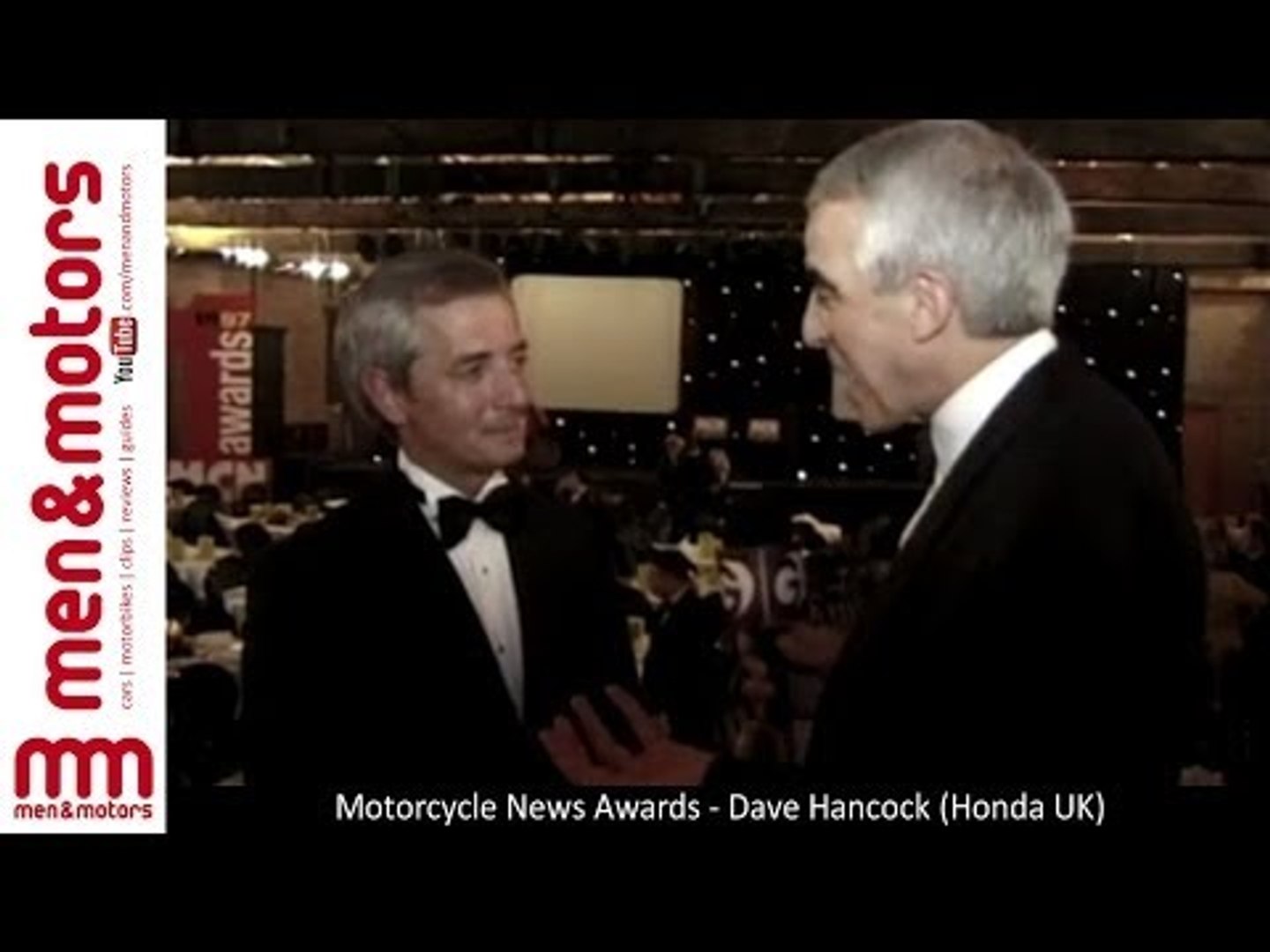 Motorcycle News Awards - Dave Hancock (Honda UK)