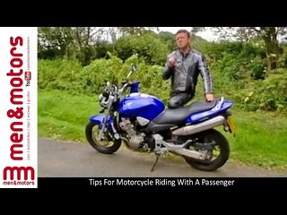 Tips For Motorcycle Riding With A Passenger