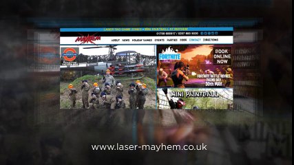Enjoy an incredible event with Laser Mayhem!