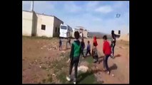 PKK/YPD'li teröristlerden temizlenen köyde askerler çocuklarla oyun oynadı