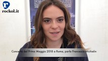 Concerto del Primo Maggio 2018 a Roma, la videointervista a Francesca Michielin