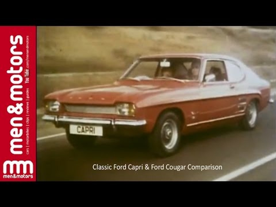 Classic Ford Capri & Ford Cougar Comparison