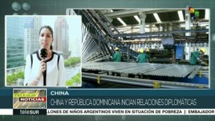 China establece relaciones diplomáticas con República Dominicana