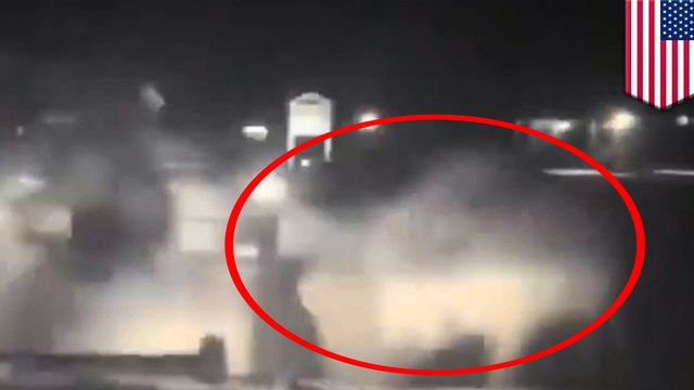 Cow charging cop in Texas caught on dashcam video - TomoNews