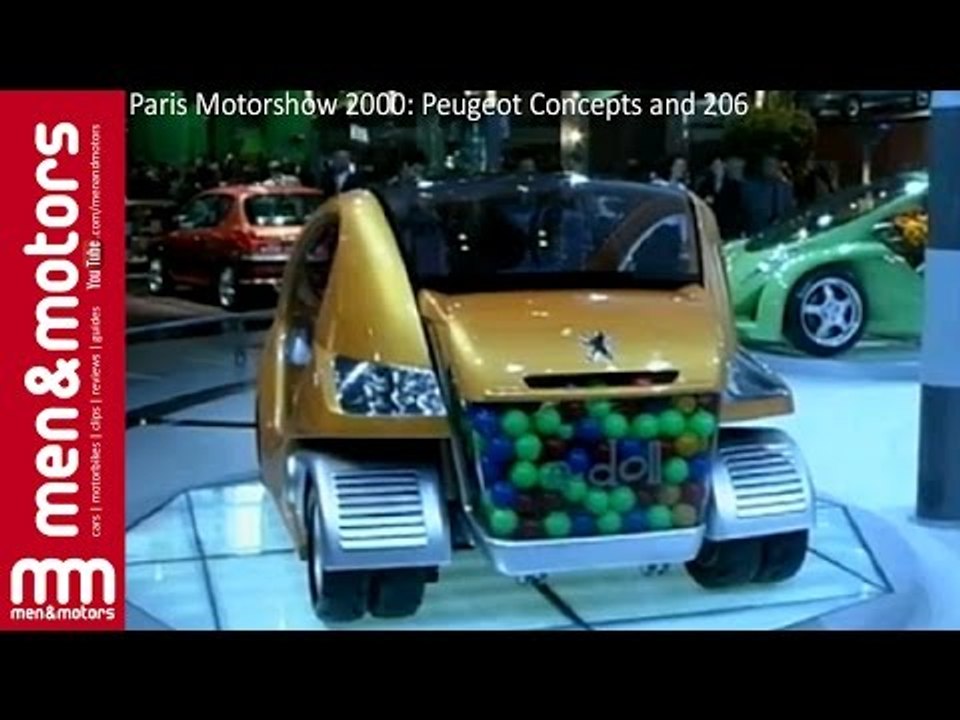 Paris Motorshow 2000: Peugeot Concepts and 206