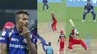IPL 2018 MI vs RCB : Hardik Pandya gives 13 runs on single ball to Brendon McCullum | वनइंडिया हिंदी