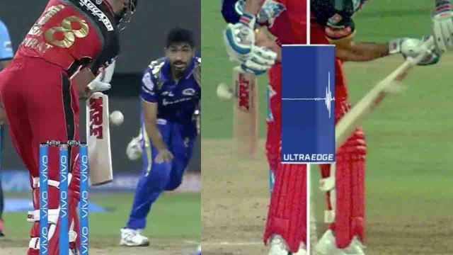 IPL 2018 MI vs RCB : Virat Kohli cheats during match, remains on crease after getting out | वनइंडिया