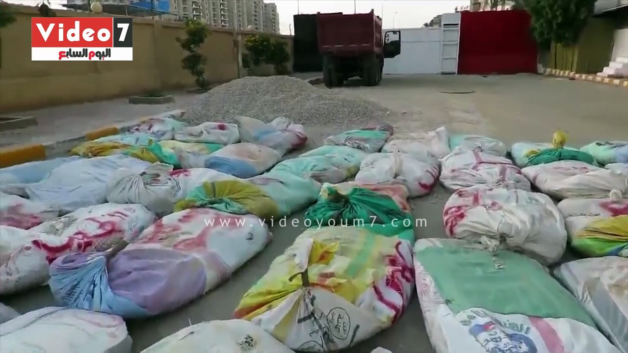 شاهد.. إحباط تهريب 3 أطنان بانجو داخل "شحنة زلط...
