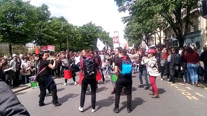 Manif du 1er mai 2018 en fanfare…