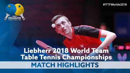 2018 World Team Championships Highlights | Jun Mizutani vs Liam Pitchford (Group)