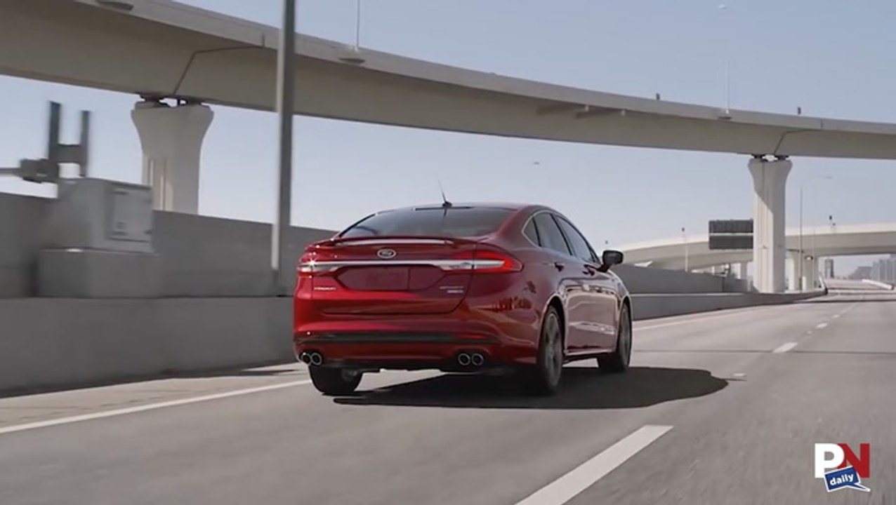 Why Ford Is Killing Sedans, Tesla Goes Through A Wall, Truckers Save A Life, Mustang Hybrid, And Cavalier Stunts