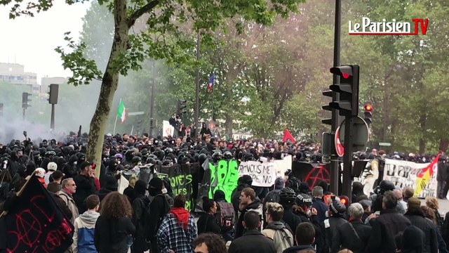 Défilé du 1er mai : incidents en tête de cortège