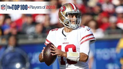 Robinson says Jimmy G's 'Top 100' spot is too high: He was 'untested' this season