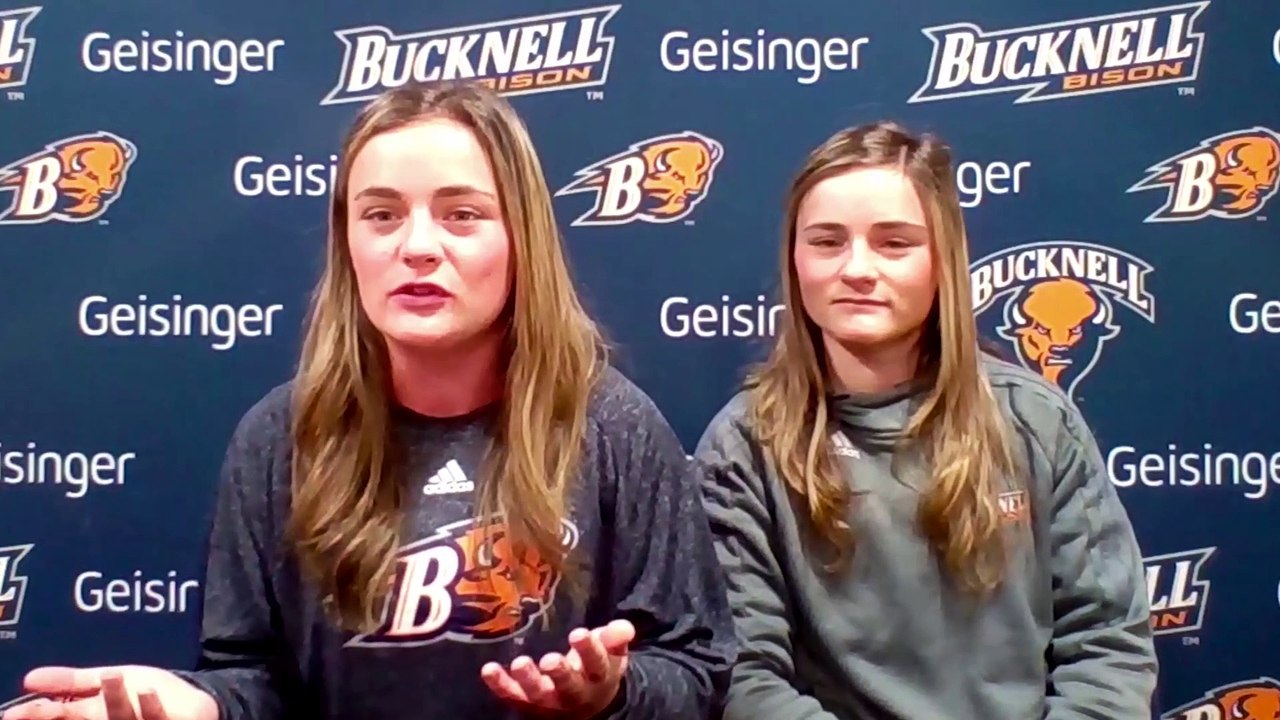 Bucknell's DeWitt twins interned together at MLB last summer
