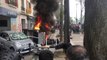 Saccage d'un McDo et de voitures brûles lors de la manifestation du 1er Mai