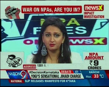 NPA files on NewsX: MVL industries Ltd owes NPA amount of Rs 9 crore to State Bank of Mysore