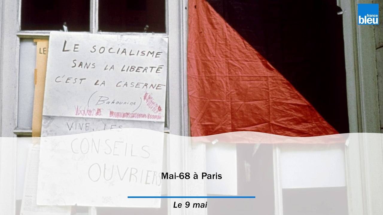Mai-68 à Paris : le 9 mai