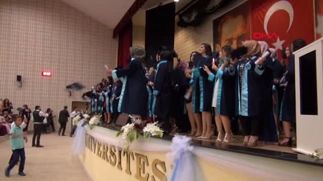 Kilis'te Mezun Olan Öğrencilere Tören