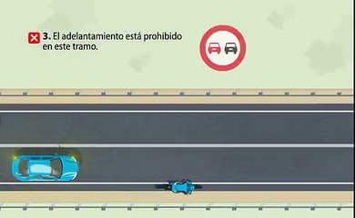 VÍDEO: ¿Cómo adelantar a un ciclista con línea continua?