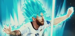 Messi Super Saiyan Blue - Dragon Ball Super