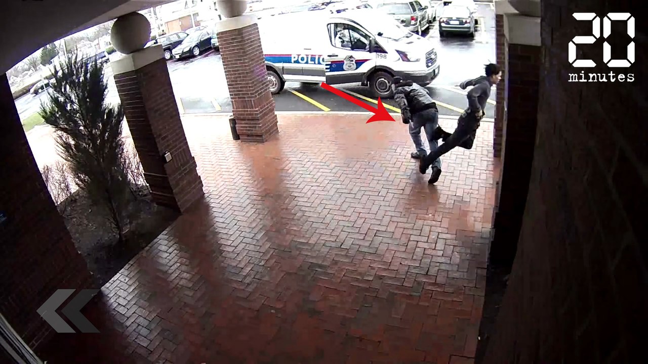 Il aide la police en arrêtant un suspect d'un simple croche-pied ! - Le Rewind du Vendredi 04 Mai 2018