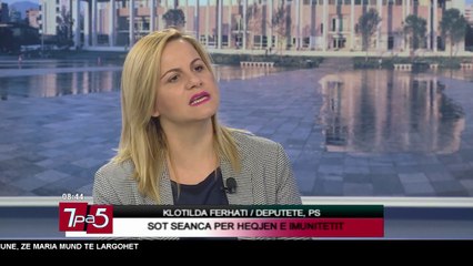 7pa5 - Sot seanca per heqjen e imunitetit - 25 Tetor 2017 - Show - Vizion Plus